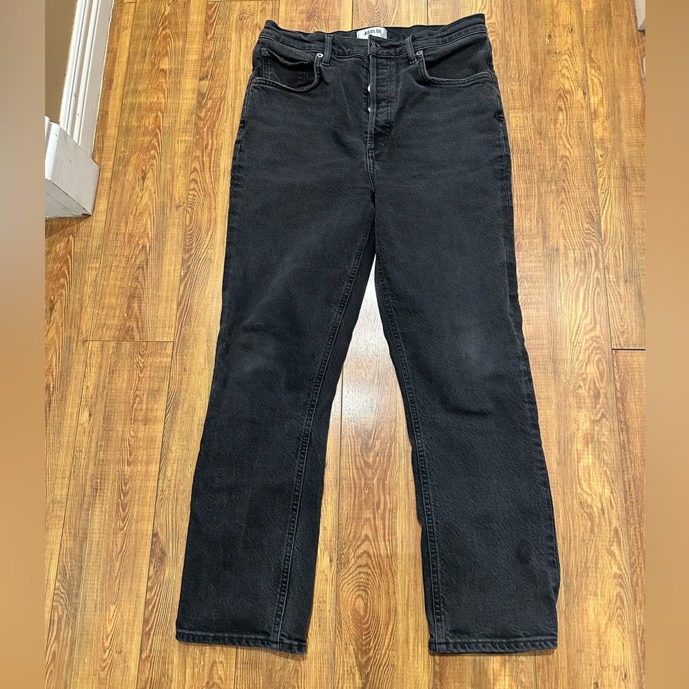 Agolde Riley straight crop jeans - Picture 2 of 7